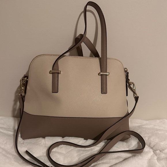 Kate Spade 'cedar Street - Maise' Leather Satchel creme and taupe - Picture 4 of 11